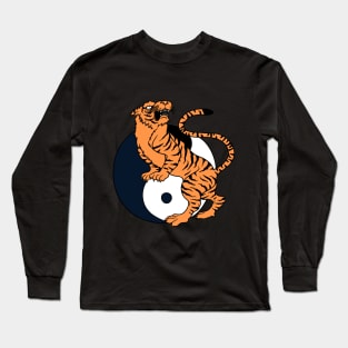 Tiger YinYang Long Sleeve T-Shirt